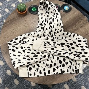 Rare Vintage Inspired Cropped Champion Animal Print Hoodie